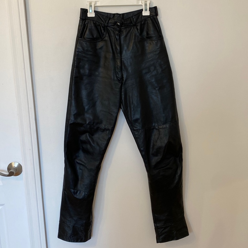 Leather pants